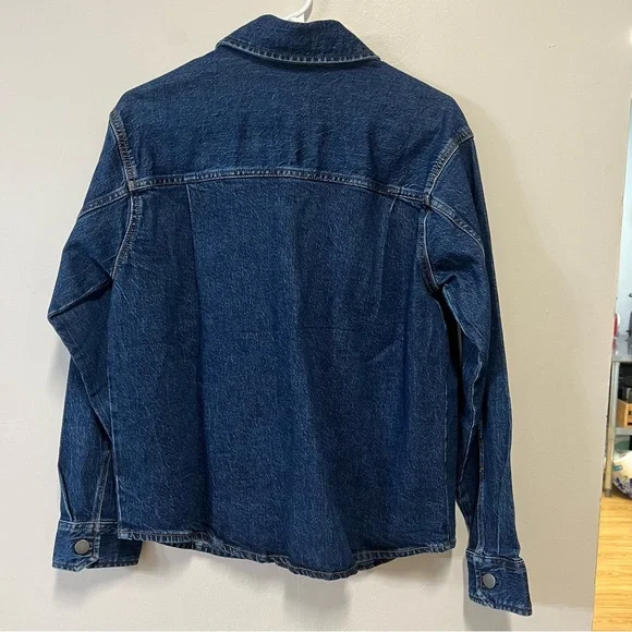 a.n.a Light Blue Denim Jacket - Picture 2 of 6
